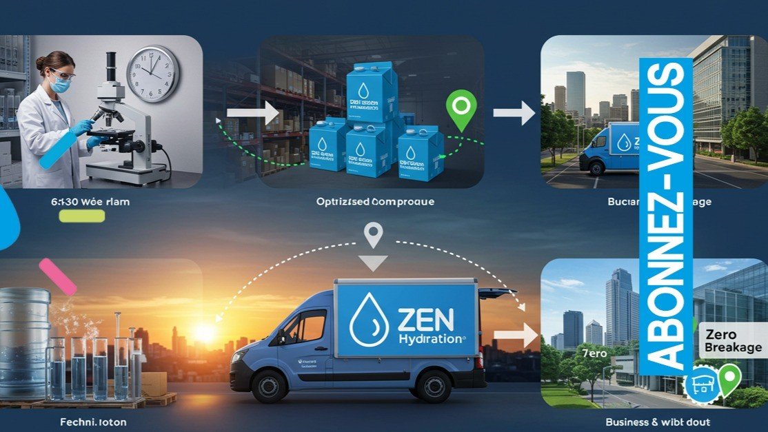 Coulisses logistiques ZEN Hydratation